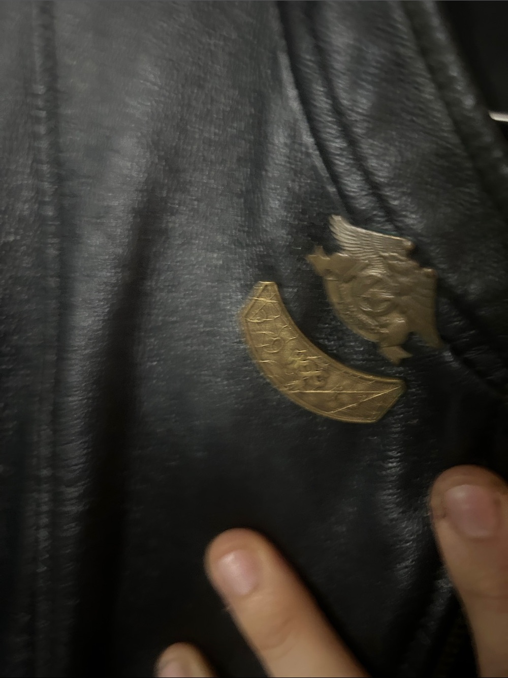 Newport News Black Leather Sleeveless Vest - Picture 4 of 5